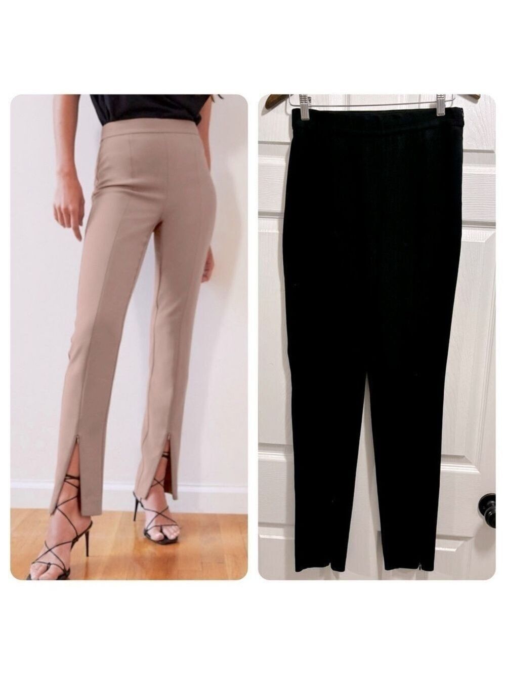 Aritzia Babaton ROCKWELL Pants Black High Waist Size 4